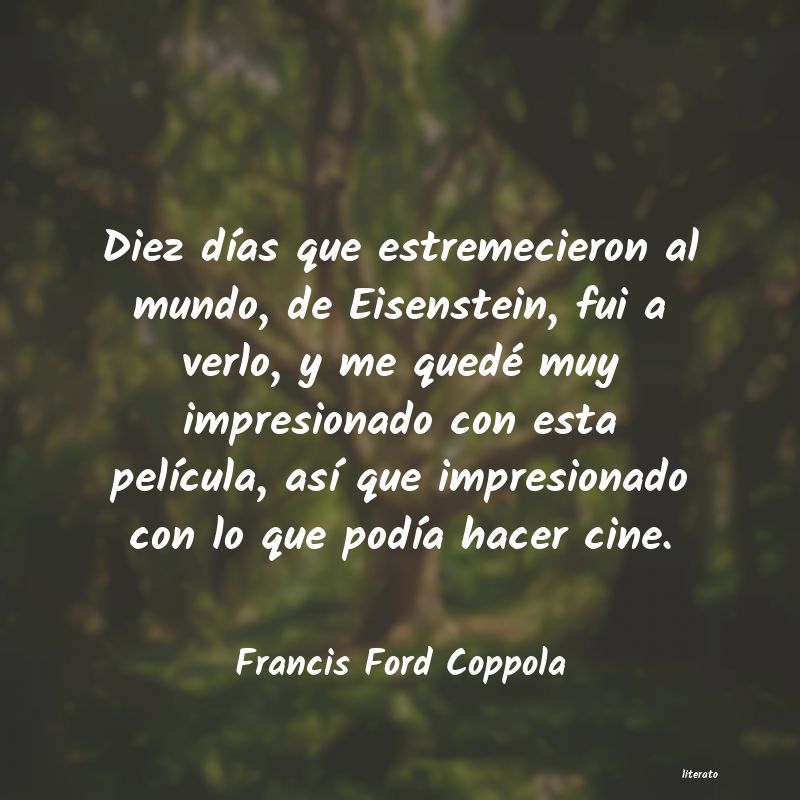 Frases de Francis Ford Coppola