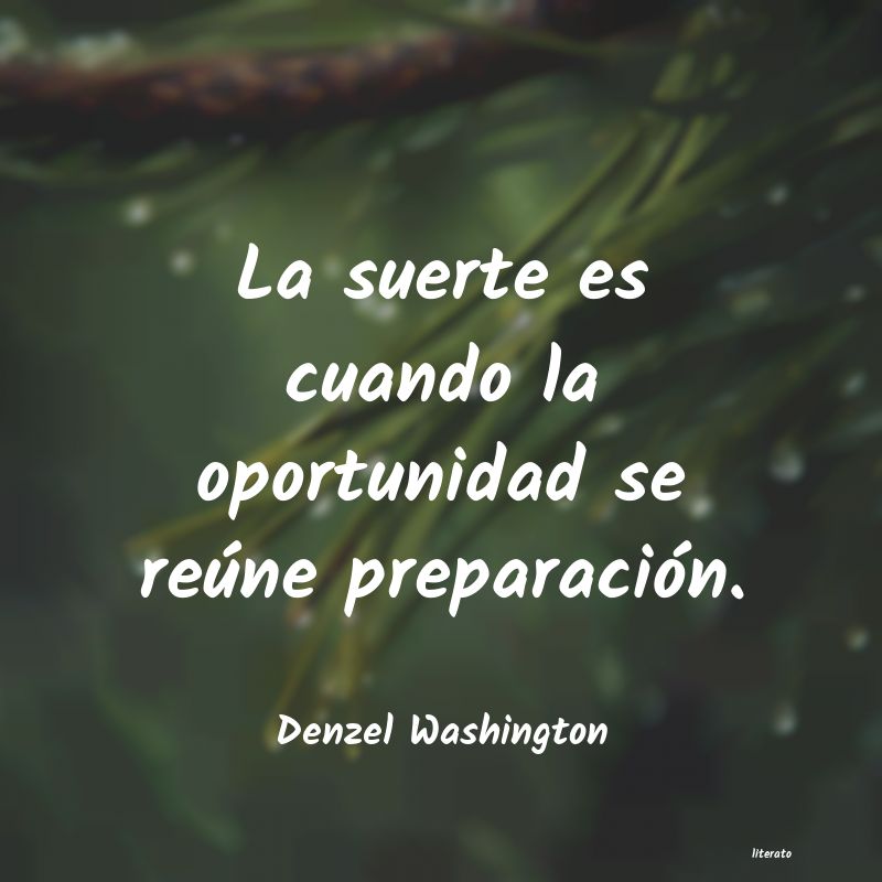 Frases de Denzel Washington