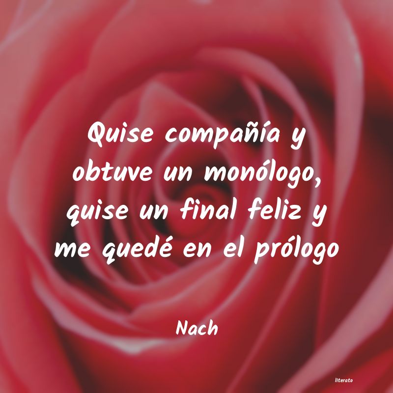 Frases de Nach