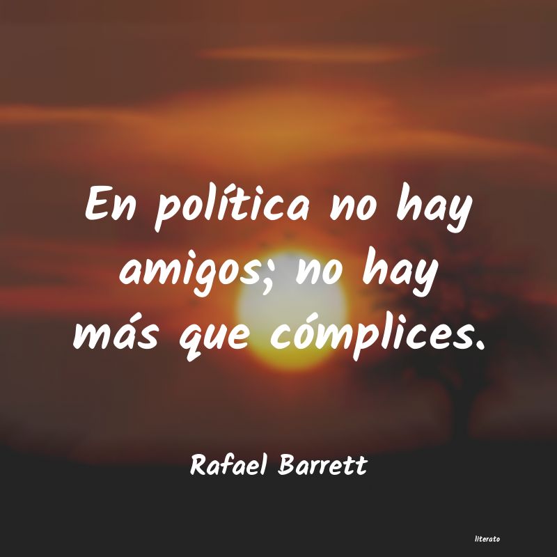 frases de Rafael Barrett