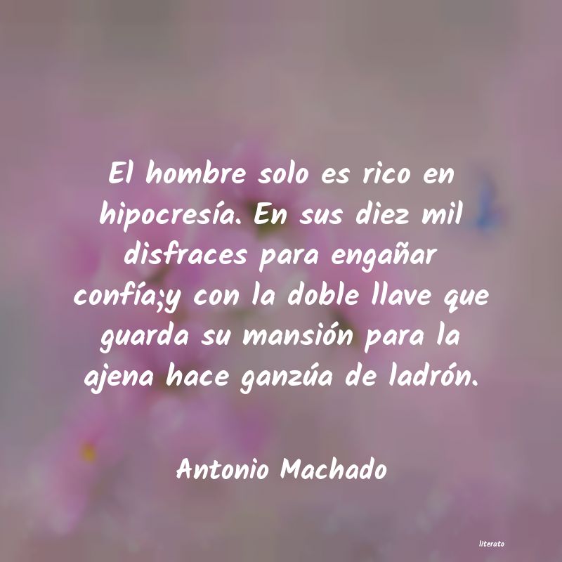 Frases de Antonio Machado