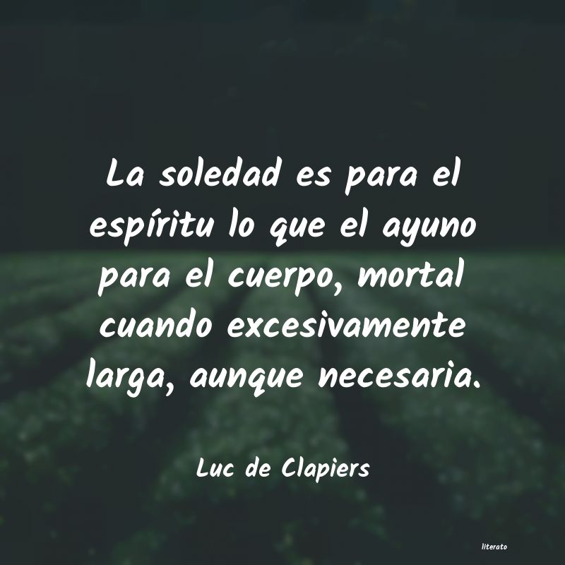 Frases de Luc de Clapiers