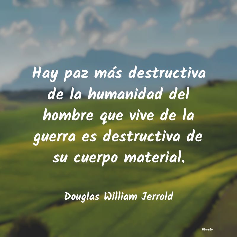 frases de Douglas William Jerrold