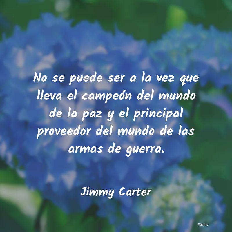 Frases de Jimmy Carter