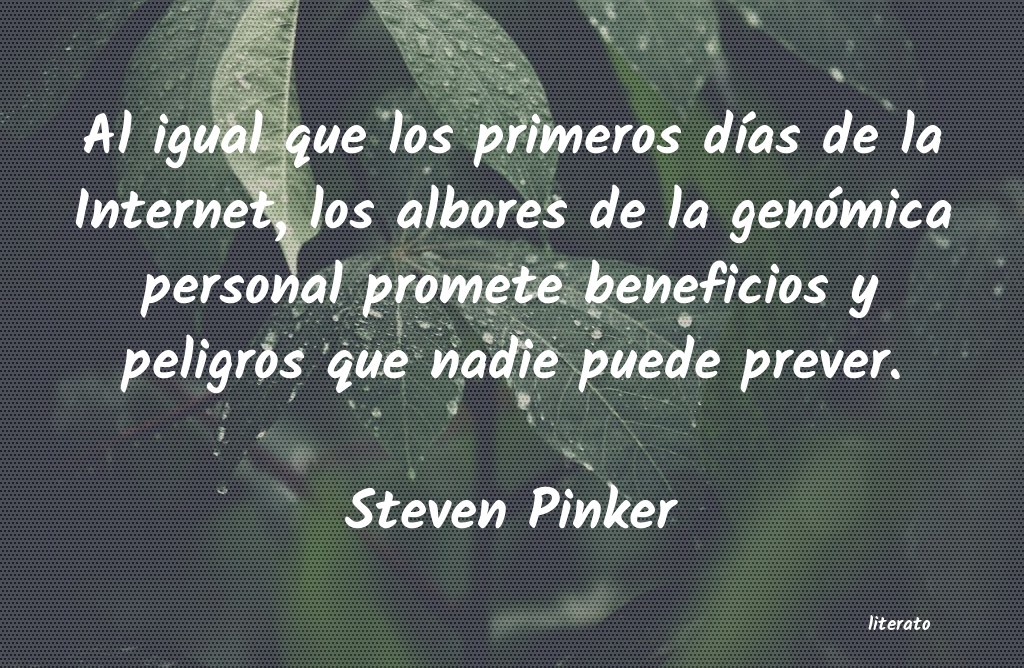 Frases de Steven Pinker