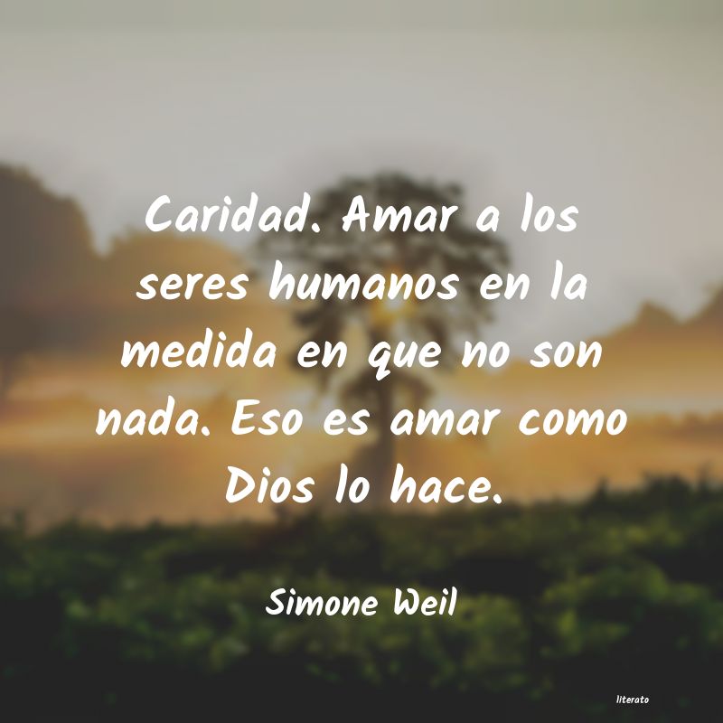 frases de Simone Weil