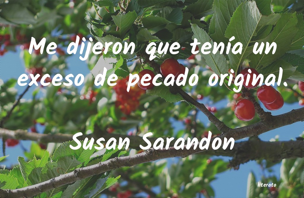 frases de Susan Sarandon
