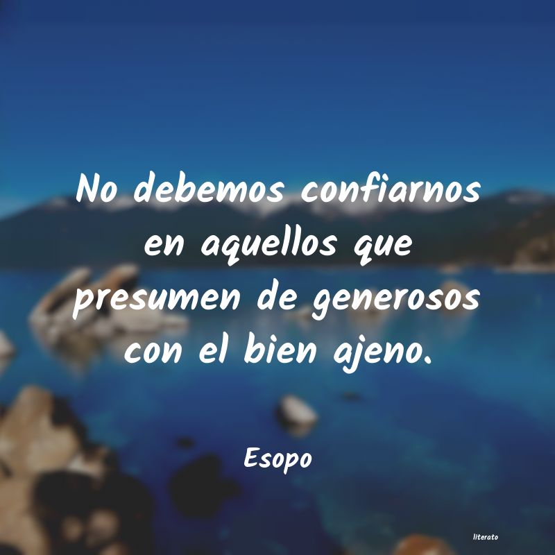 Frases de Esopo