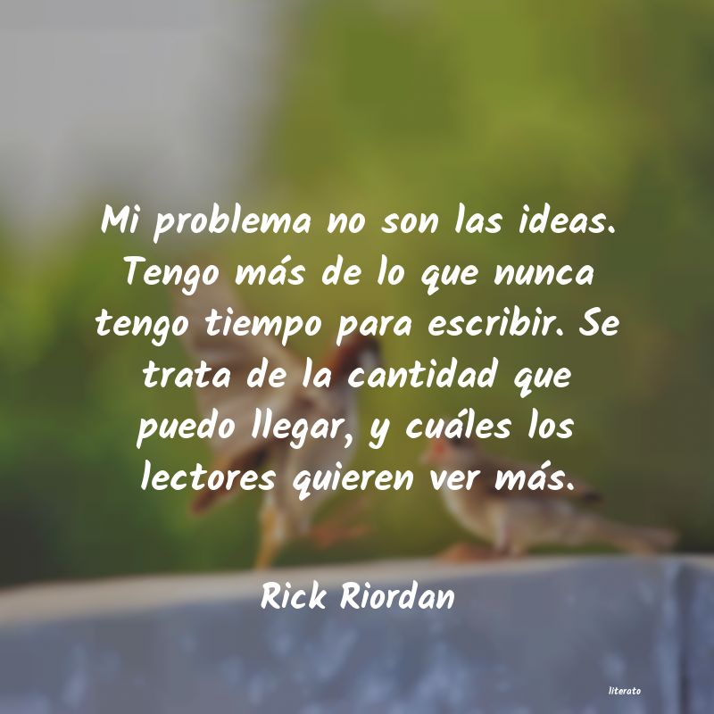 frases de Rick Riordan