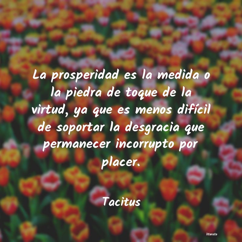 Frases de Tacitus