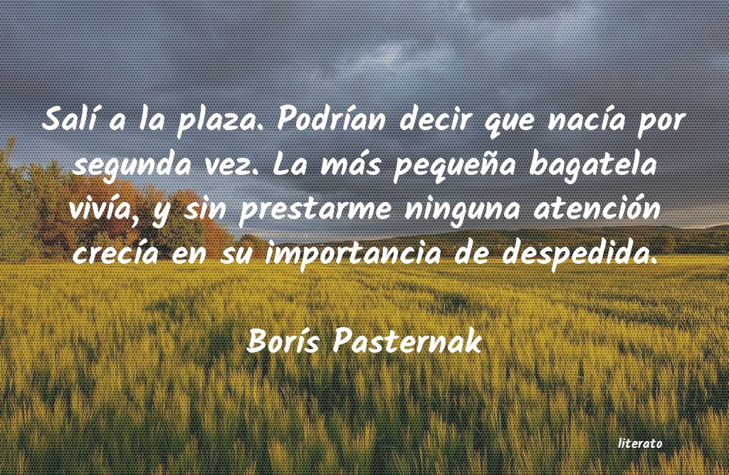 Frases de Borís Pasternak