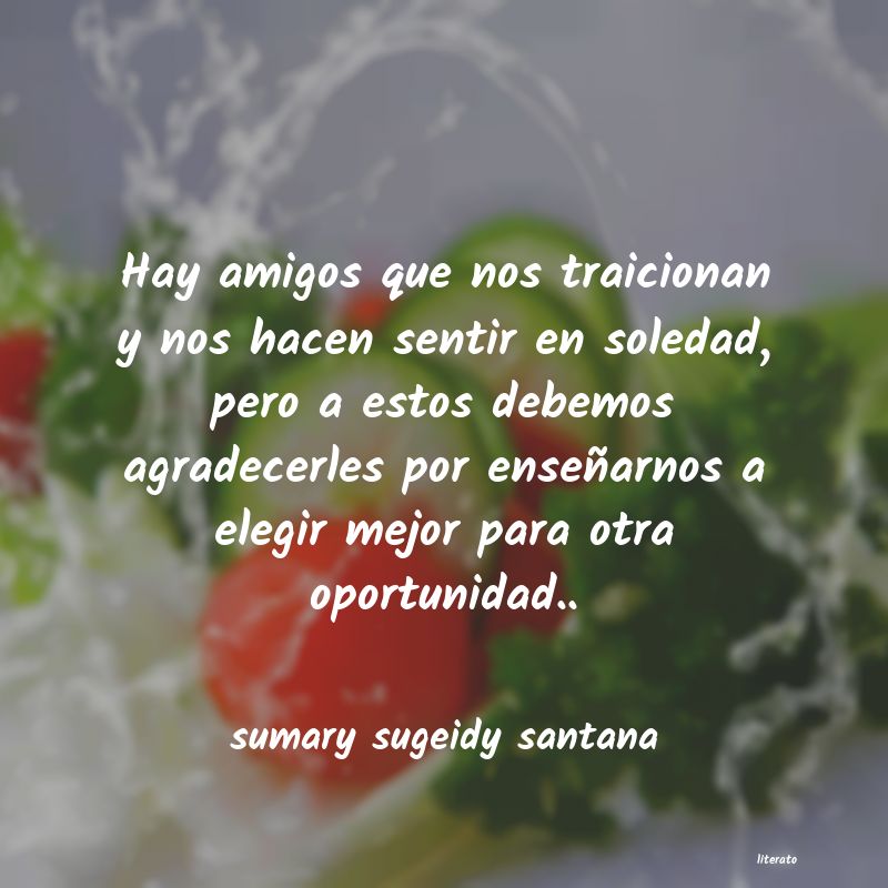 Frases de sumary sugeidy santana