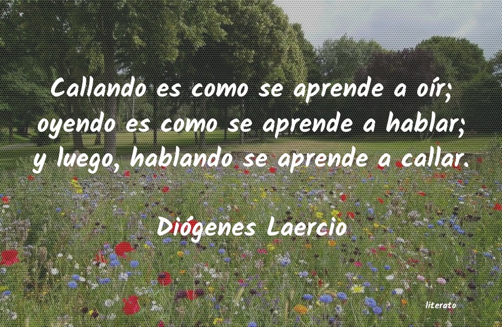 frases de Diógenes Laercio