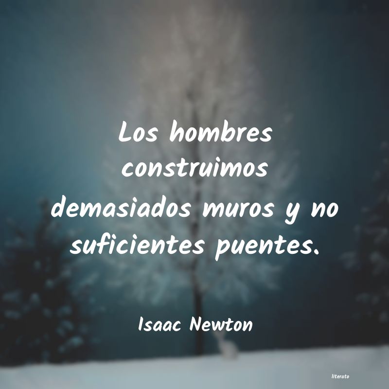 Frases de Isaac Newton