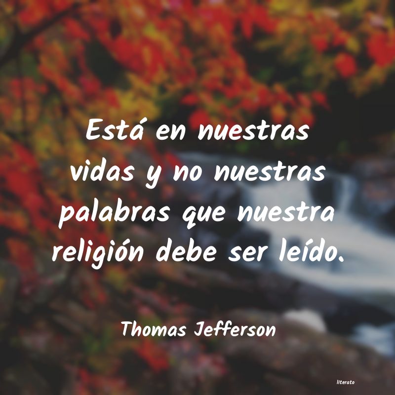 Frases de Thomas Jefferson