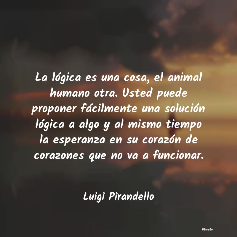 frases de Luigi Pirandello