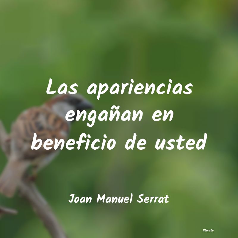 Frases de Joan Manuel Serrat