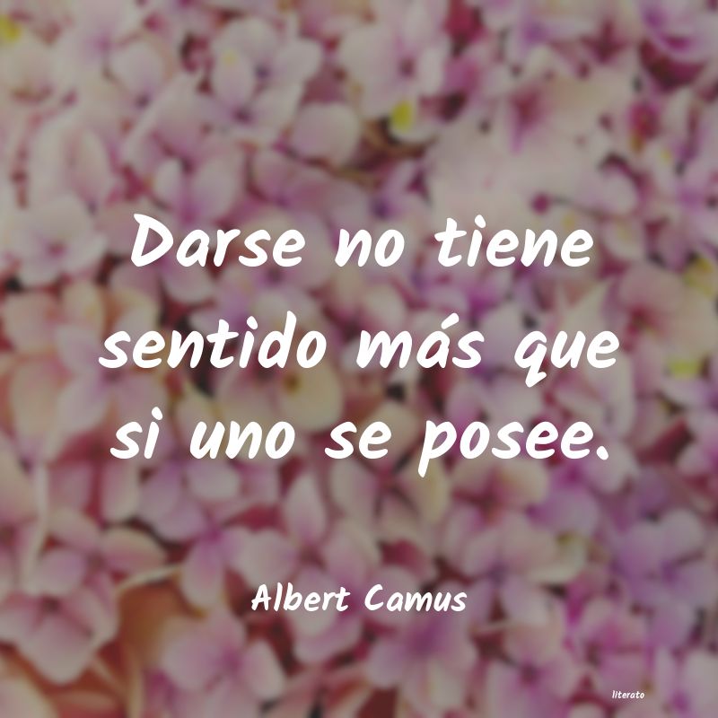 Frases de Albert Camus