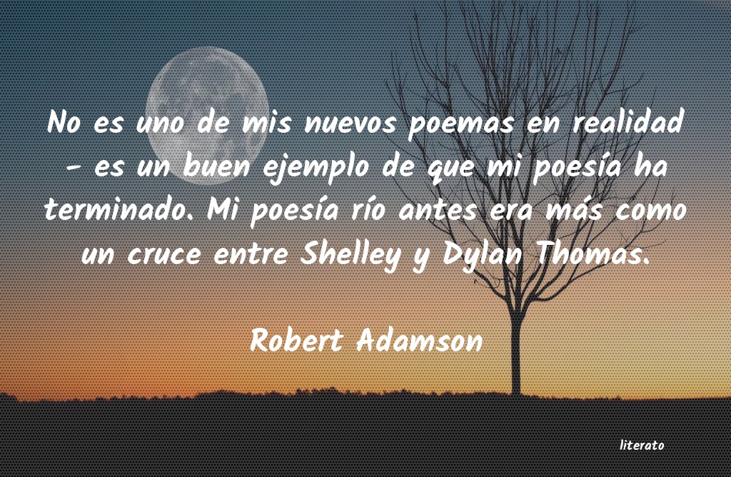 frases de Robert Adamson