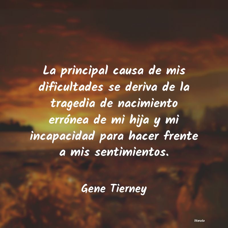 Frases de Gene Tierney