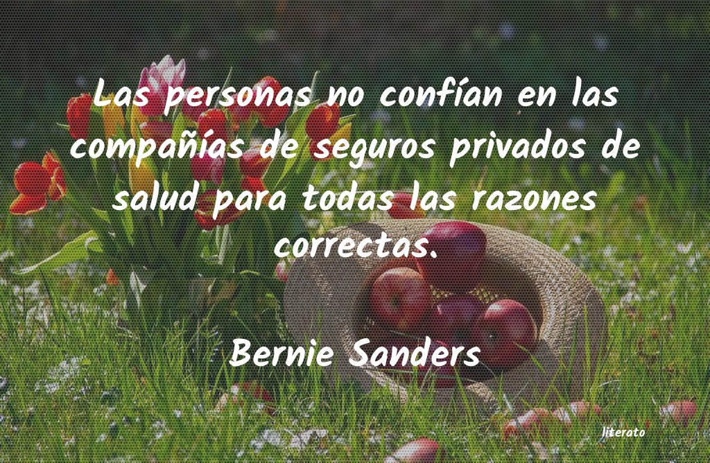 Frases de Bernie Sanders