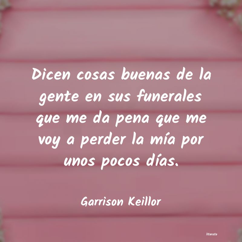 frases de Garrison Keillor