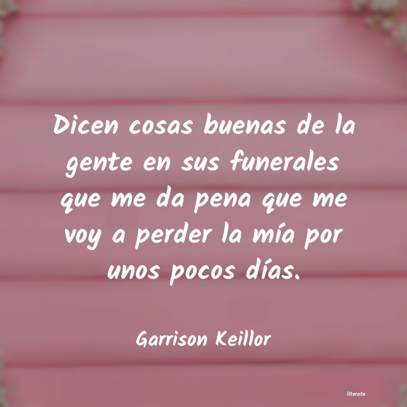 Frases de Garrison Keillor