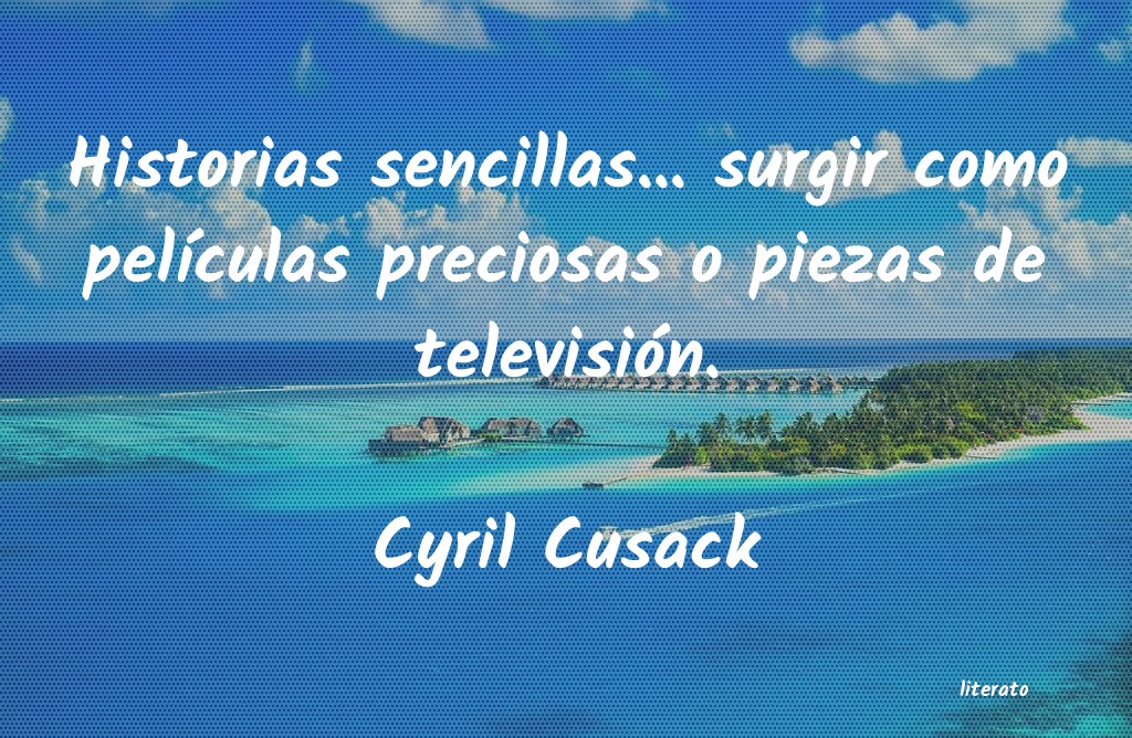 frases de Cyril Cusack