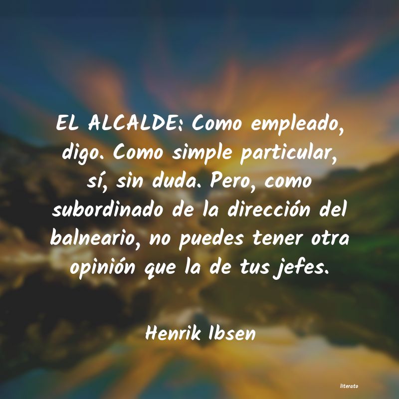 Frases de Henrik Ibsen