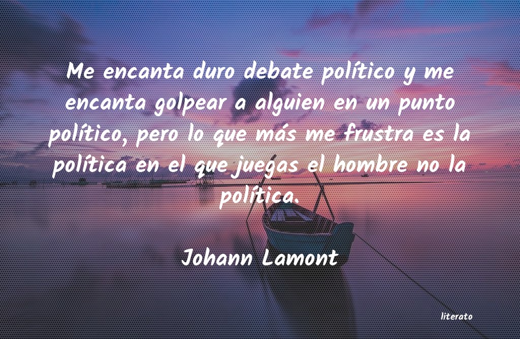 frases de Johann Lamont