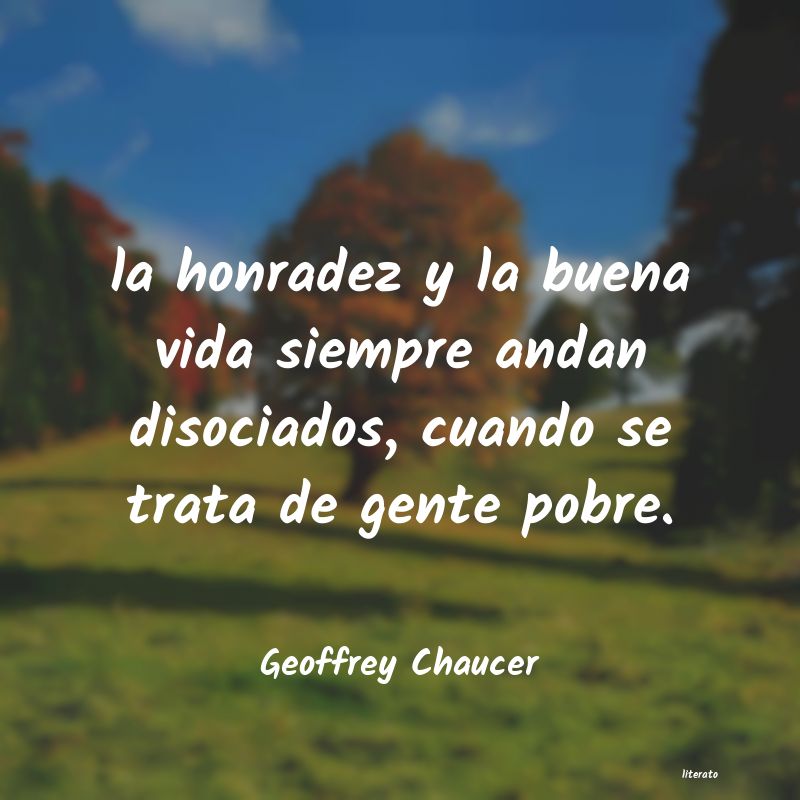 Frases de Geoffrey Chaucer