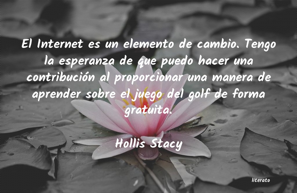 frases de Hollis Stacy