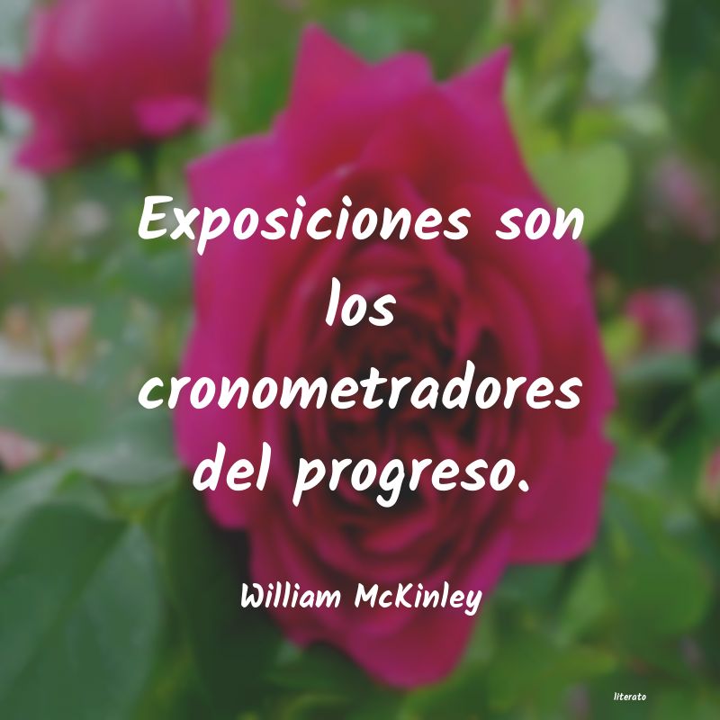 frases de William McKinley