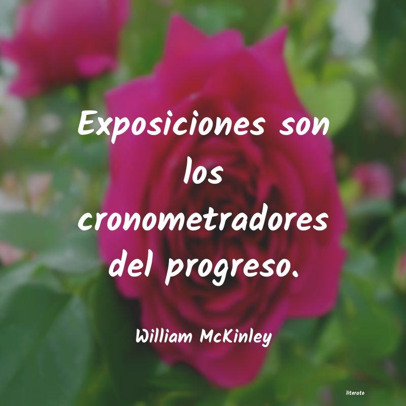 Frases de William McKinley