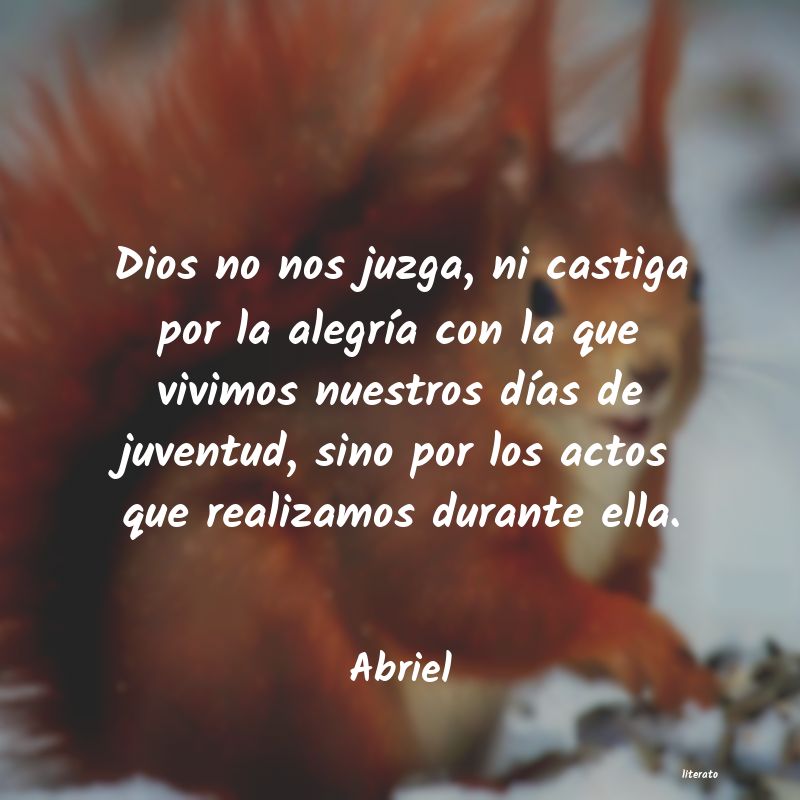 frases de Abriel