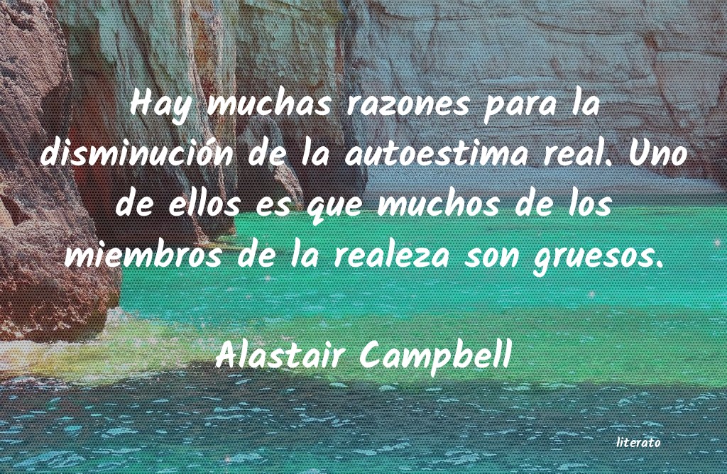 Frases de Alastair Campbell