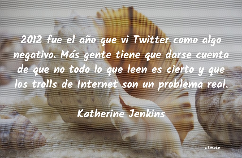 frases de Katherine Jenkins