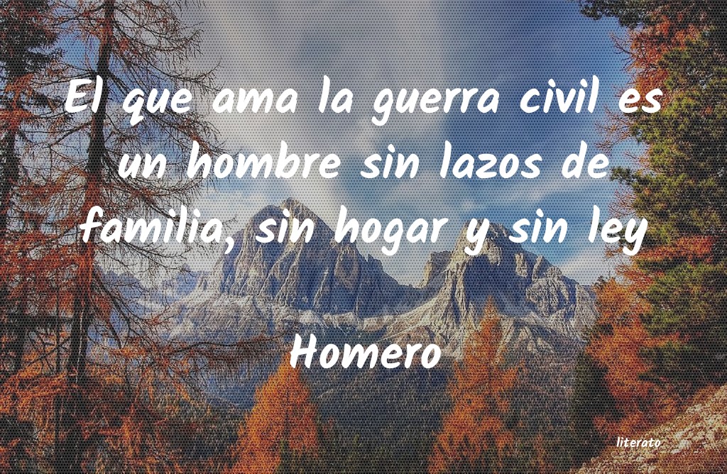 frases de Homero