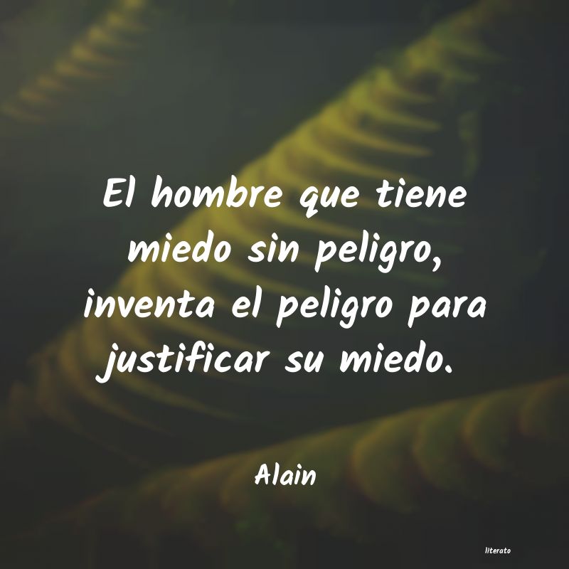 frases de Alain