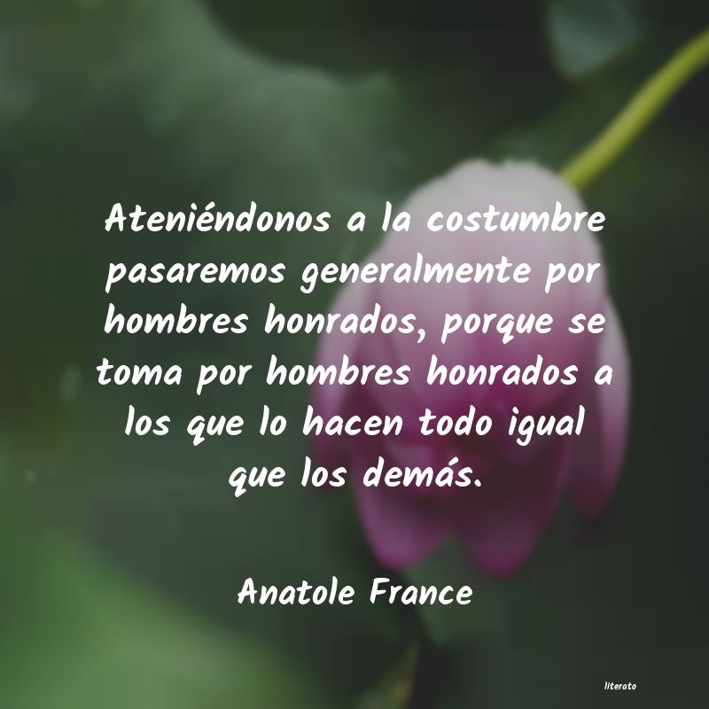 Frases de Anatole France