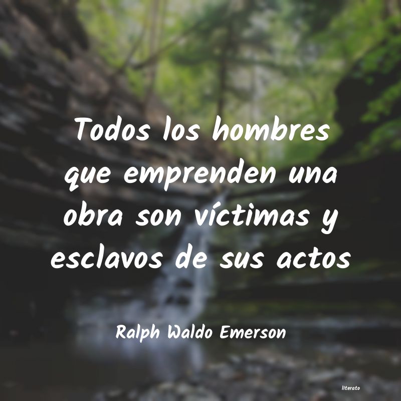 Frases de Ralph Waldo Emerson