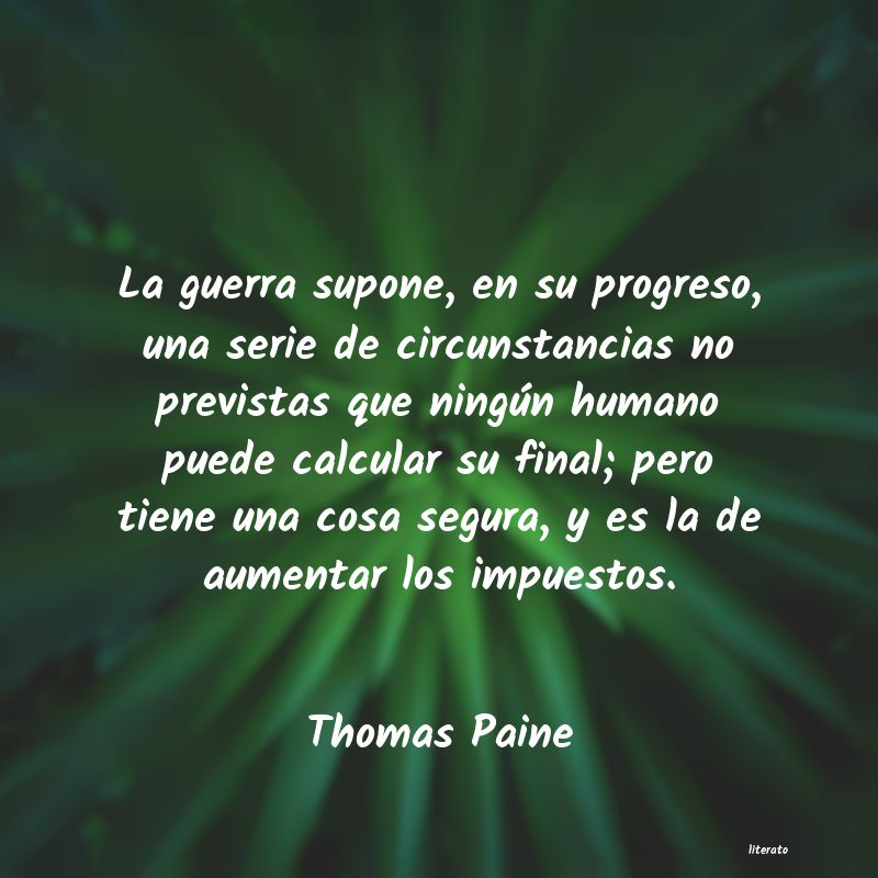 Frases de Thomas Paine