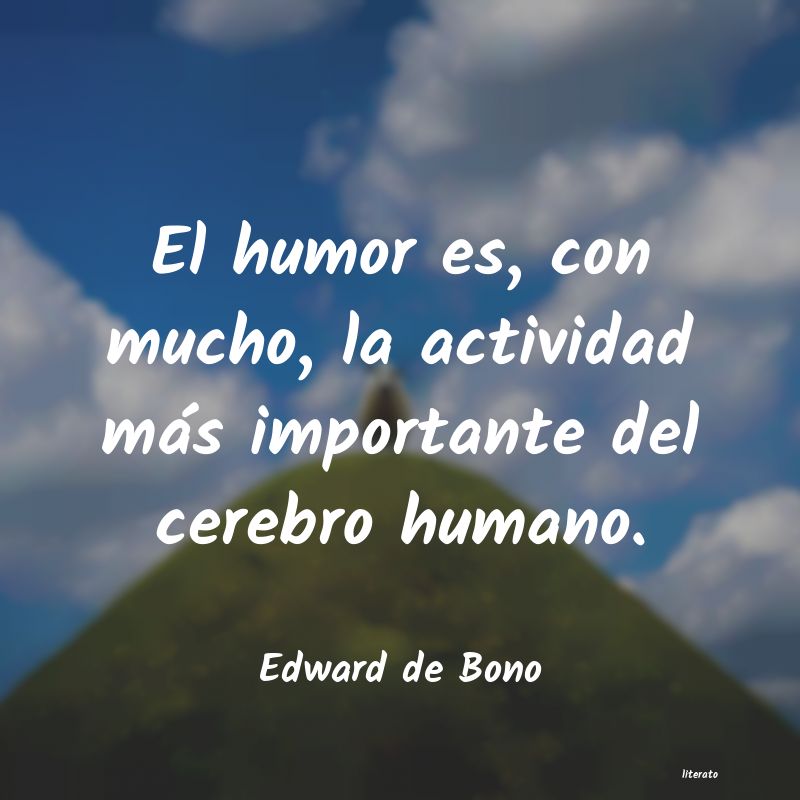 frases de Edward de Bono