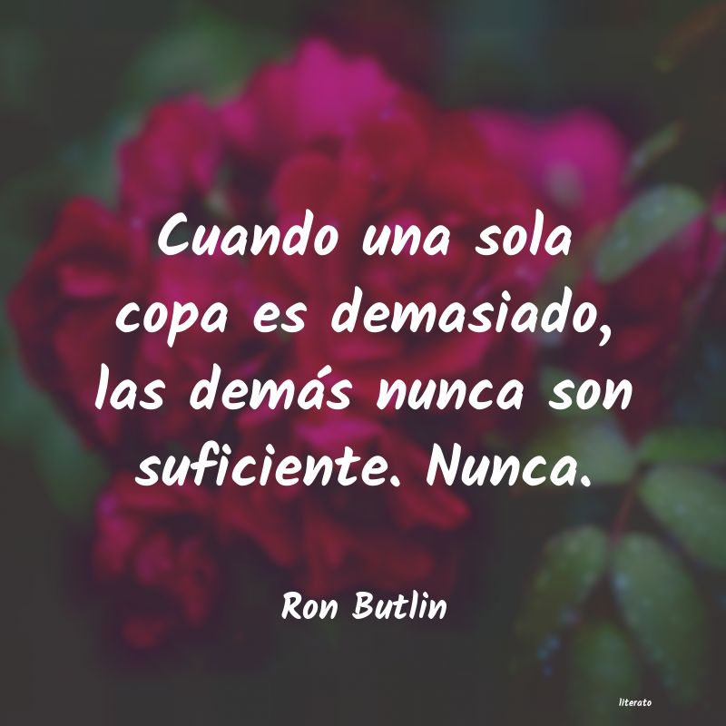 frases de Ron Butlin