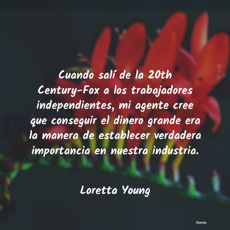 frases de Loretta Young