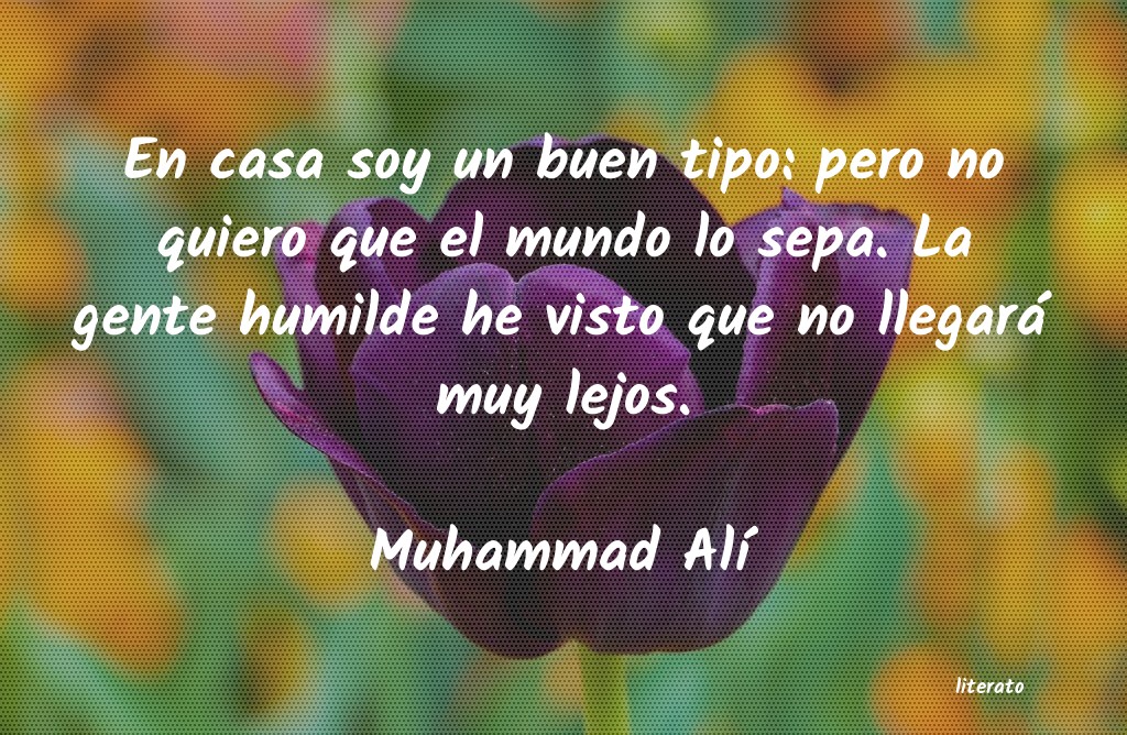 Frases de Muhammad Alí