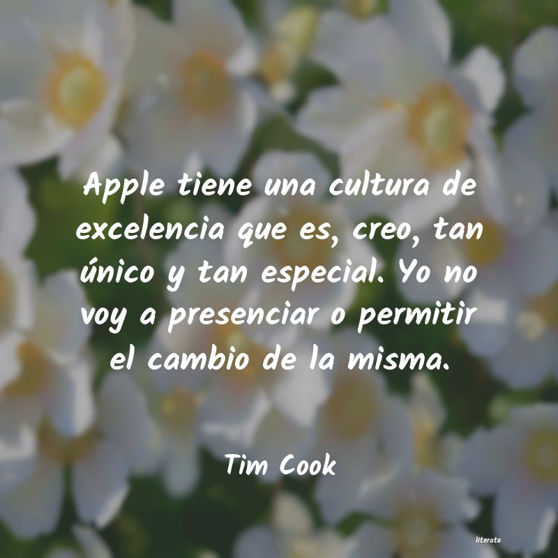 Frases de Tim Cook