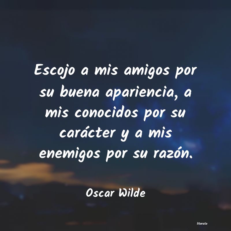 Frases de Oscar Wilde