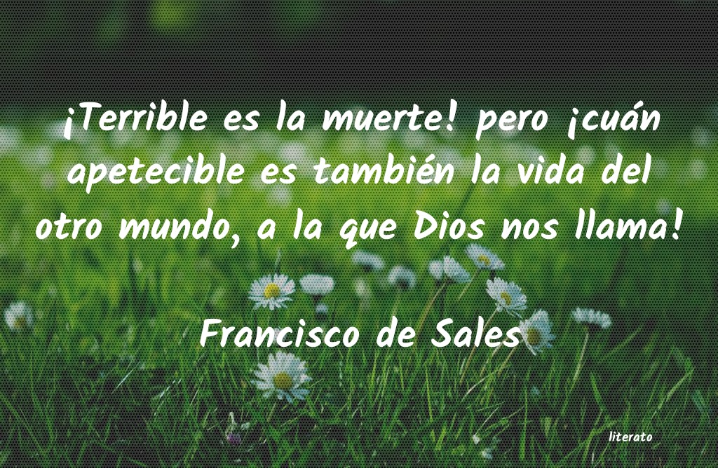 Frases de Francisco de Sales