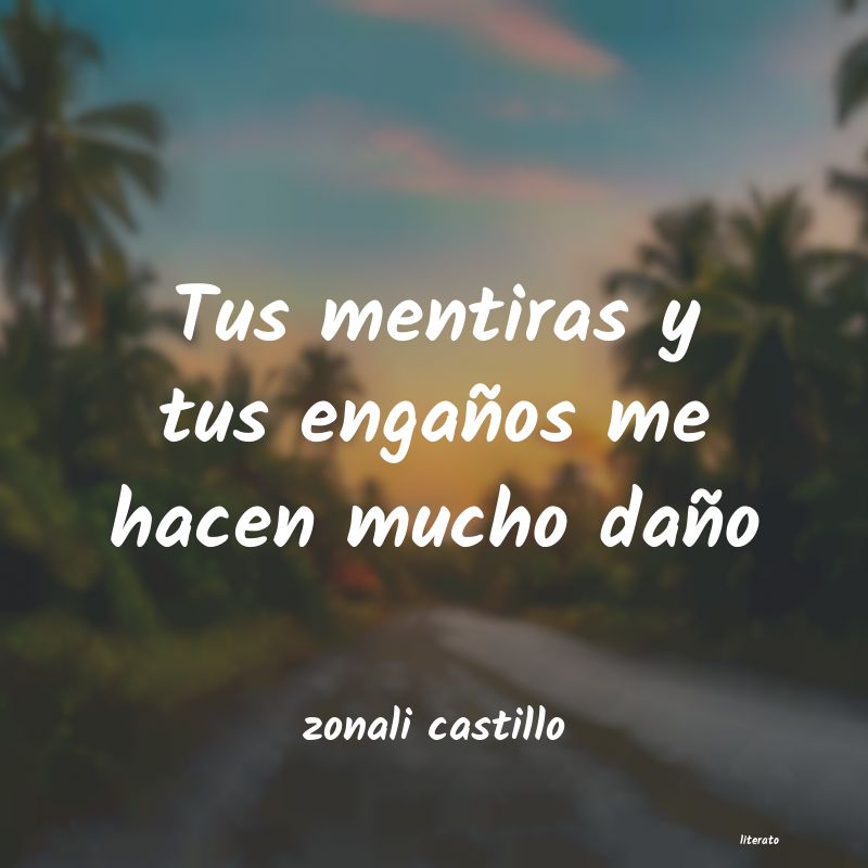 Frases de zonali castillo